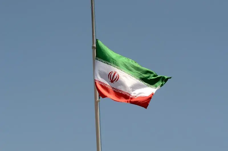 May 21, 2024, Peshawar, Peshawar, Pakistan: The Iranian national flag flies at half-mast at the Khana-e-Farhang Iranian culture centre, following the deaths of Iran's president Raisi and Foreign Minister Amir-Abdollahian, in Peshawar, Pakistan, 21 May 2024. Iranian president Raisi and seven others, among them foreign minister Amir-Abdollahian, were killed in a helicopter crash on 19 May 2024, after an official visit in Iran's northwest near the border with Azerbaijan, the Iranian government confirmed. The Pakistani government announced a day of national mourning for 21 May 2024, to express 'fraternal solidarity' with the people of Iran following Raisi's death.
Europa Press/Contacto/Hussain Ali
21/5/2024
