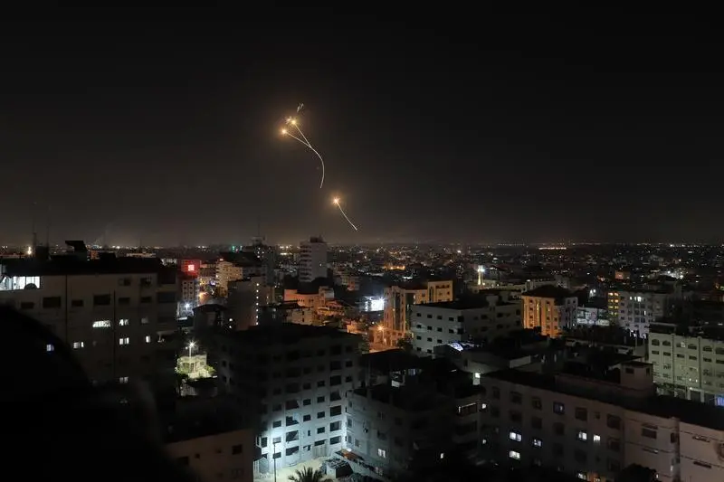 May 10, 2023, Gaza city, Gaza Strip, Palestinian Territory: Israel's Iron Dome air defence system intercepts rockets launched from Gaza City, on May 10, 2023. Israel's army and Gaza militants traded heavy cross-border fire on May 10, with 22 Palestinians killed over two days amid the worst escalation of violence to hit the coastal territory in months
Europa Press/Contacto/Omar Al-Dirawi
(Foto de ARCHIVO)
10/5/2023