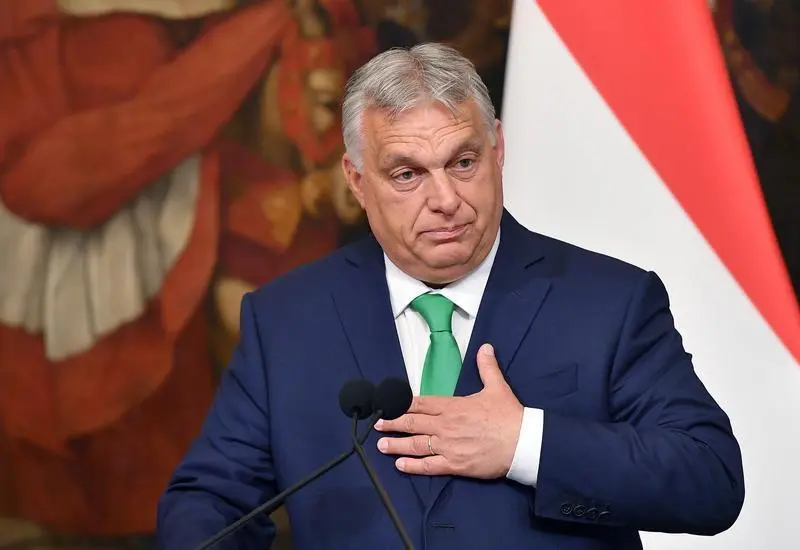 June 24, 2024, Italy: Foto IPP/Fabio Cimaglia.Roma 24/06/2024.La Presidente del Consiglio Giorgia Meloni riceve a Palazzo Chigi il Primo ministro dellA???Ungheria Viktor Orban
Europa Press/Contacto/Italy Photo Press
24/6/2024