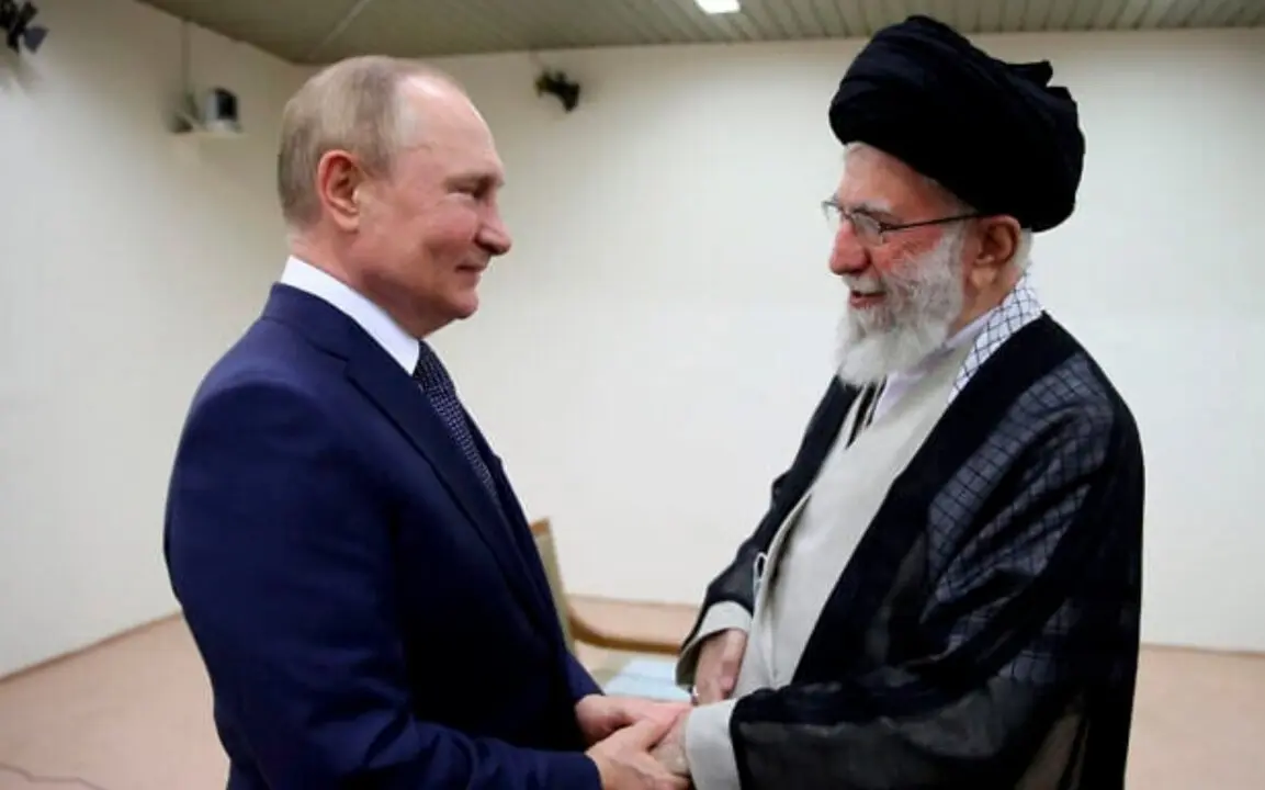 Putin y Ali Khamenei