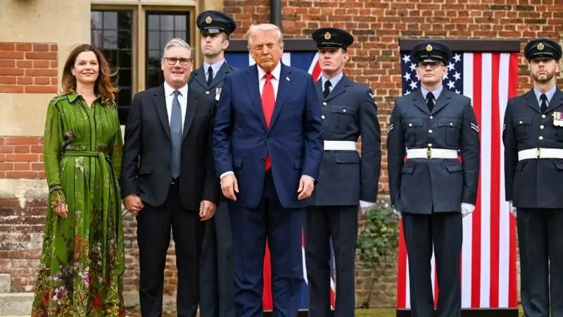 En Chequers, Keir Starmer busca aprovechar la visita de Donald Trump para reforzar alianzas estratégicas