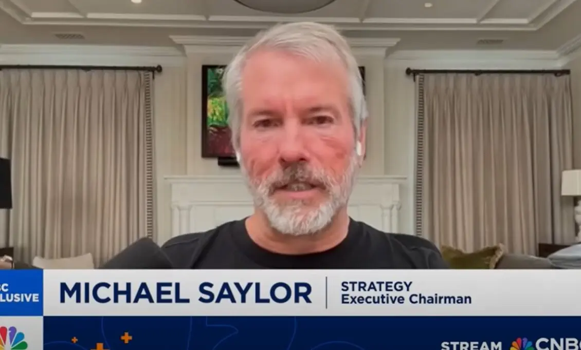 Michael Saylor. Foto: CNBC.