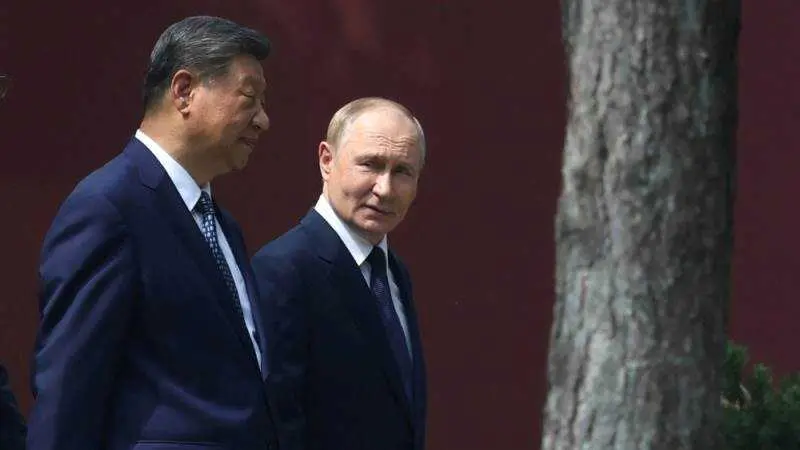 Putin Russia China relations at unprecedentedly high level - EPA/ALEXANDER KAZAKOV/SPUTNIK/KREMLIN / POOL