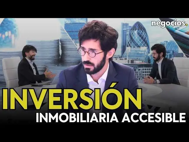 Imagen del vídeo de Negocios TV mostrando un gráfico analizando el mercado inmobiliario y una plataforma digital de inversión<br>                        <br>                        <br>                        <br>                      