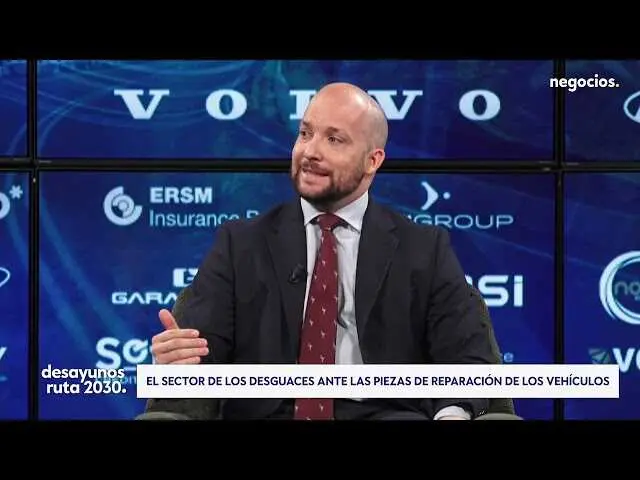 Captura del programa 'Desayunos Ruta 2030' con especialistas explicando las ventajas del recambio recuperado para coches, resaltando la sostenibilidad y la economía circular.<br>                        <br>                        <br>                        <br>                      