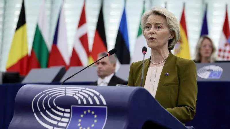 Von der Leyen celebra el acuerdo de Gaza y exige un alto el fuego permanente: “El sufrimiento debe terminar”