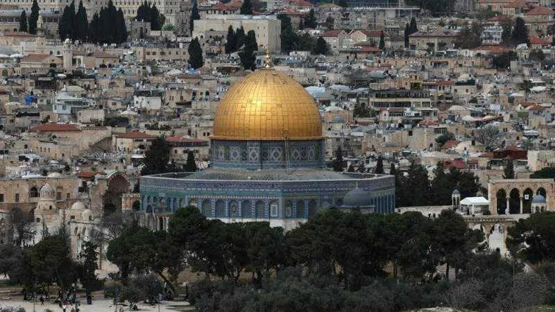 Ben-Gvir y colonos israelíes asaltan la mezquita de Al-Aqsa - EPA / ATEF SAFADI​​​​​​​​​​