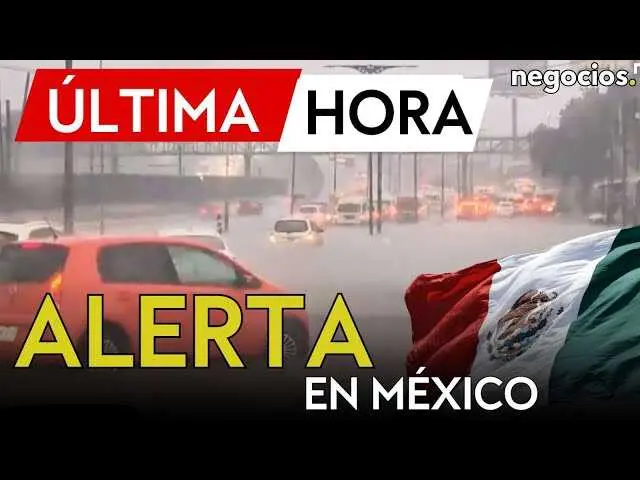 Imagen que muestra zonas afectadas por las lluvias intensas en México con daños visibles en infraestructura y comunidades.<br>                        <br>                        <br>                        <br>                      