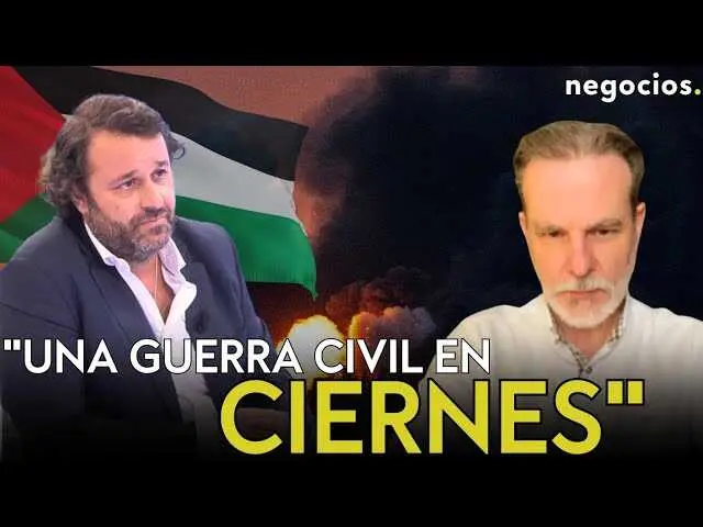 Eduardo Irastorza analizando la situación política en Oriente Medio durante su entrevista en Negocios TV<br>                        <br>                        <br>                        <br>                      