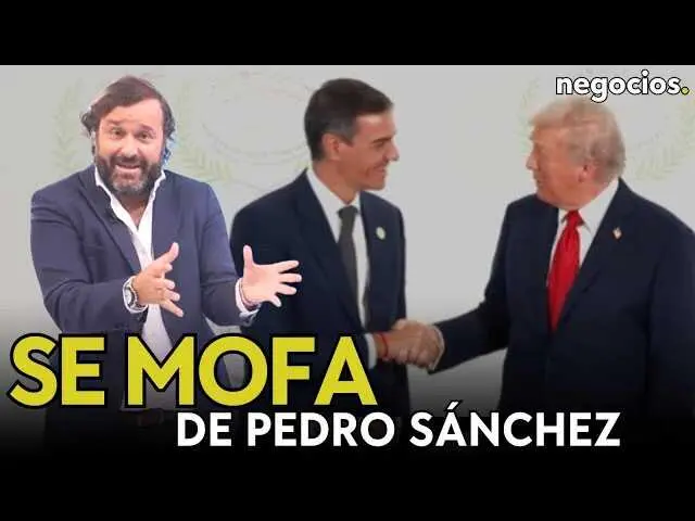 Donald Trump y Pedro Sánchez en la cumbre de Egipto, captados en un momento tenso y lleno de gestos cargados de significado.<br>                        <br>                        <br>                        <br>                      