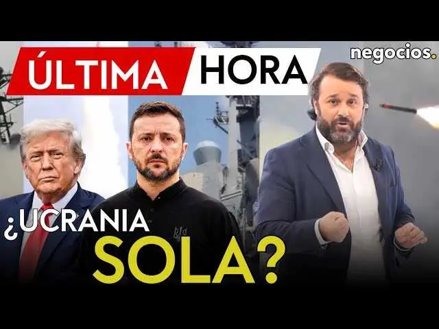 Fotografía que muestra un misil Tomahawk durante una demostración militar, imagen representativa del apoyo armamentístico en la guerra de Ucrania.<br>                        <br>                        <br>                        <br>                      