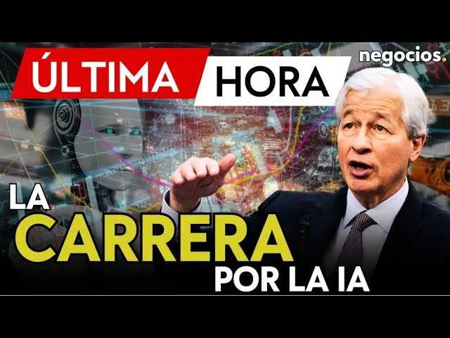 Gráficos que representan la inversión en inteligencia artificial con logotipos de OpenAI, Google y JPMorgan.<br>                        <br>                        <br>                        <br>                      