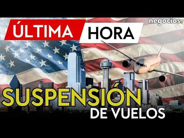 Vista aérea del aeropuerto internacional de Los Ángeles con pistas y terminales bajo cielo nublado durante la jornada del apagón técnico<br>                        <br>                        <br>                        <br>                      