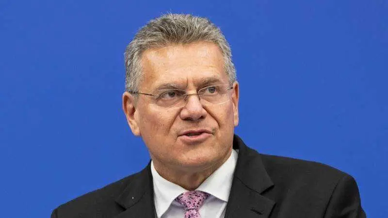 Sefcovic: Las restricciones comerciales de China son un problema para las industrias de la UE - E.P.A. / C.R.I.S.T.O.P.E.P.T.T.E.S.O.N.​​​​​​​​​​​​​​​​​​​​​​