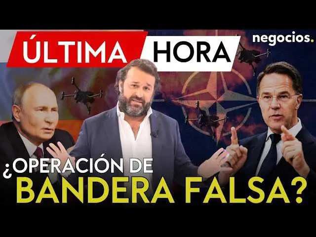 Captura de imagen del vídeo donde el director del FSB, Alexander Bortnikov, denuncia la implicación de la OTAN en incidentes con drones en Europa.<br>                        <br>                        <br>                        <br>                      