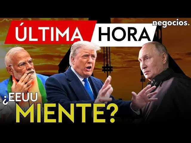 Thumbnail del vídeo de Negocios TV que aborda la controversia energética entre India, Rusia y EEUU.<br>                        <br>                        <br>                        <br>                      