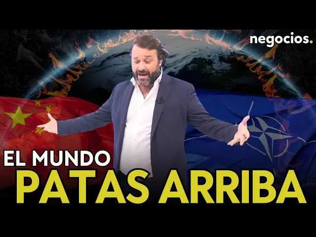 Captura del vídeo de Negocios TV donde se analizan las tensiones globales entre OTAN, China, Rusia y América Latina.<br>                        <br>                        <br>                        <br>                      