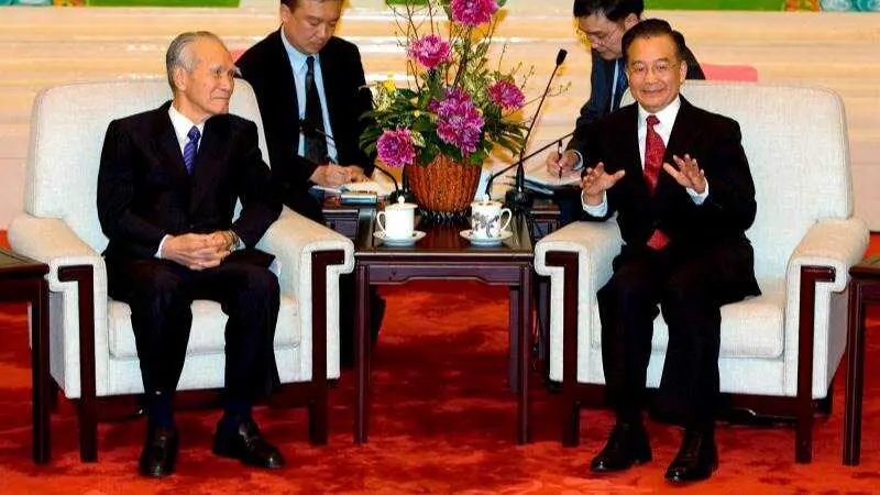 El ex primer ministro japonés Murayama muere a los 101 años - EP A / ANDREW WONG / POO​​​​​​​​​​​