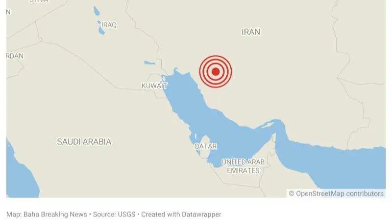 Terremoto de magnitud 5 sacude el sur de Irán y siembra el pánico entre la población