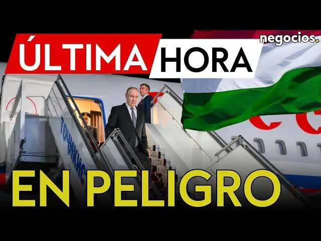 Fotografía de Vladimir Putin con un fondo de Budapest, ilustrando la tensión por la advertencia de un posible complot durante la cumbre con Trump.<br>                        <br>                        <br>                        <br>                      