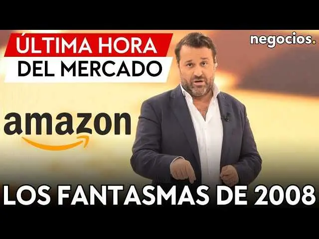 Gráfico de precios del oro junto a la imagen de un robot en un almacén de Amazon, simbolizando la intersección entre mercado y tecnología.<br>                        <br>                        <br>                        <br>                      