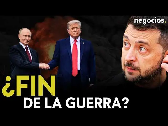 Captura de pantalla del vídeo en Negocios TV sobre el plan de paz en Ucrania con Trump y Putin<br>                        <br>                        <br>                        <br>                      