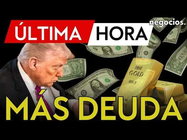 Gráfico ilustrativo con la cifra histórica de la deuda nacional estadounidense superando los 38 billones de dólares.<br>                        <br>                        <br>                        <br>                      