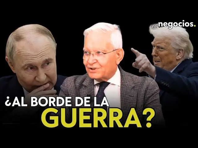 Eduardo Olier durante su análisis sobre las tensiones entre EEUU y Rusia en Negocios TV<br>                        <br>                        <br>                        <br>                      