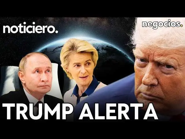 Imagen del noticiero de Negocios TV con foco en la economía rusa y sanciones internacionales<br>                        <br>                        <br>                        <br>                      