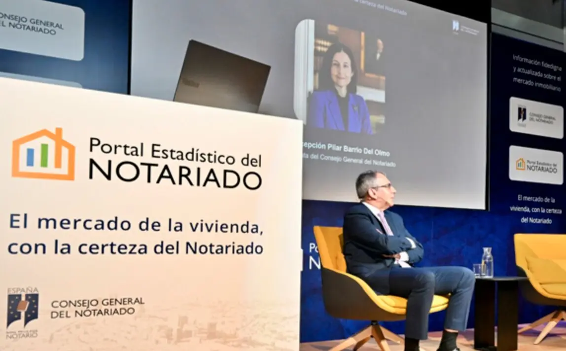 La presentación del Portal Estadístico del Notariado.