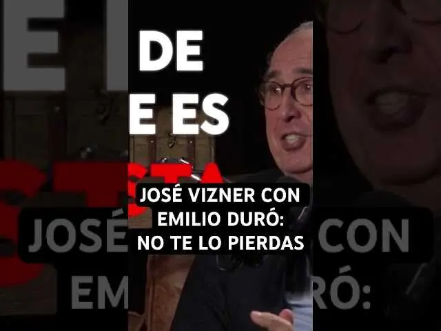 Captura del vídeo donde Emilio Duró conversa con José Vizner sobre felicidad y desarrollo personal en el canal Negocios TV.<br>                        <br>                        <br>                        <br>                      