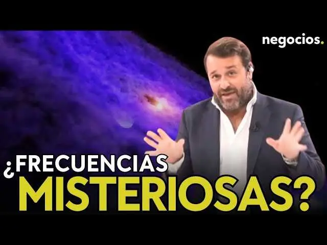 Imagen del cometa 3I/Atlas captada durante su aproximación al Sol, destacando su anticola y la región investigada por las señales de radio.<br>                        <br>                        <br>                        <br>                      