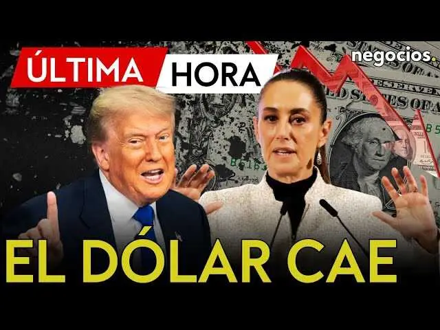 Claudia Sheinbaum durante una conferencia de prensa hablando sobre las negociaciones comerciales entre México y Estados Unidos.<br>                        <br>                        <br>                        <br>                      