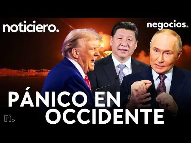 Captura de pantalla del vídeo de Negocios TV que muestra el misil Burevestnik, destacado por su relevancia en la reciente alerta global.<br>                        <br>                        <br>                        <br>                      