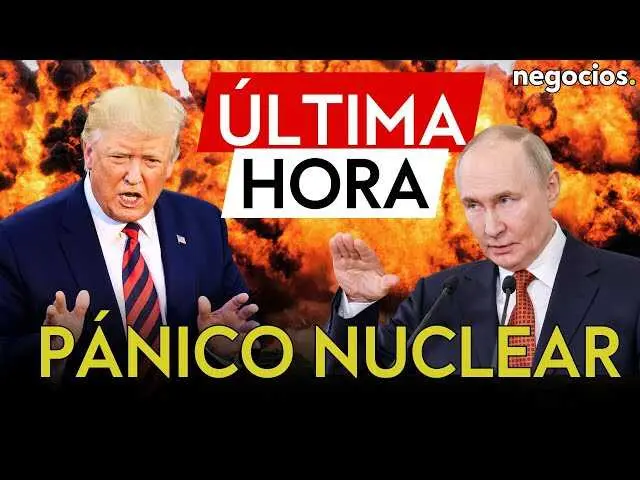Fotografía del expresidente Donald Trump durante una conferencia de prensa, asociado al anuncio sobre pruebas nucleares.<br>                        <br>                        <br>                        <br>                      