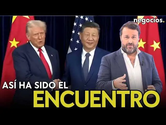 Fotografía oficial de Donald Trump y Xi Jinping durante su encuentro en Busán, Corea del Sur, con postura cordial frente a los desafíos globales.<br>                        <br>                        <br>                        <br>                      