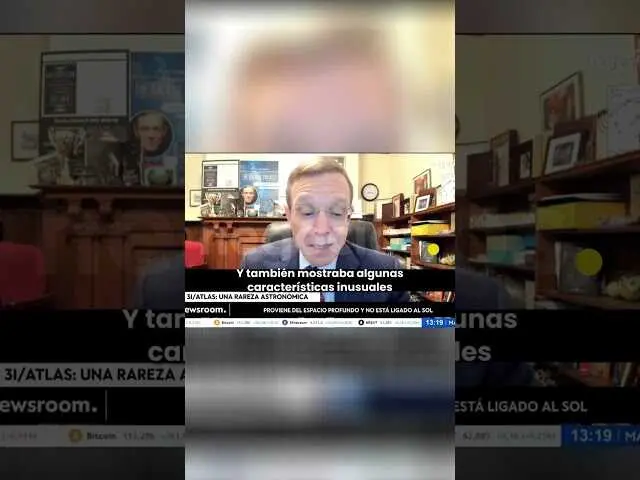 Imagen del cometa 3I/Atlas capturada para ilustrar el estudio publicado por Harvard sobre este objeto interestelar<br>                        <br>                        <br>                        <br>                      