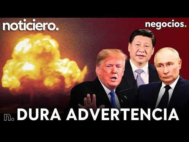 Captura del vídeo donde se destaca la presencia militar rusa en Venezuela y la alerta internacional ante la reactivación de pruebas nucleares por parte de Estados Unidos.<br>                        <br>                        <br>                        <br>                      
