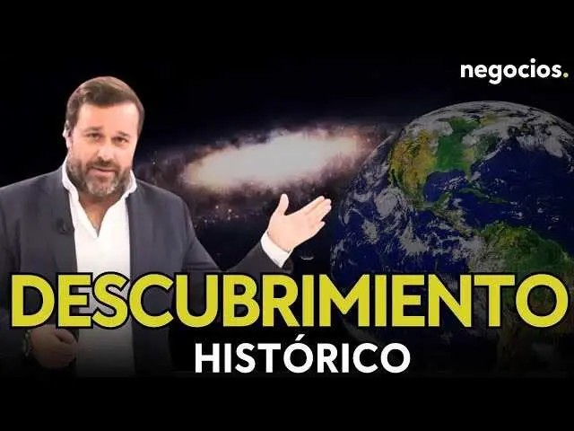 Imagen en miniatura del vídeo sobre el descubrimiento del exoplaneta GJ251C, superpuesta con representaciones artísticas del planeta y su estrella.<br>                        <br>                        <br>                        <br>                      