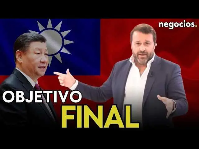 Miniatura con imagen emblemática de la cumbre entre líderes de China y Estados Unidos, resaltando la simbología de Taiwán en el contexto de la guerra comercial.<br>                        <br>                        <br>                        <br>                      
