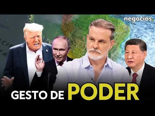 Imagen del despliegue naval estadounidense frente a la costa venezolana, que simboliza el juego estratégico de poder en la región latinoamericana.<br>                        <br>                        <br>                        <br>                      