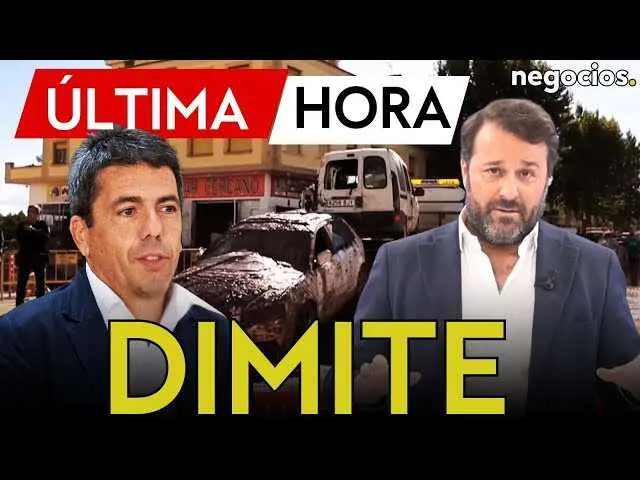 Carlos Mazón durante un acto oficial antes de anunciar su dimisión como presidente de la Generalitat Valenciana.<br>                        <br>                        <br>                        <br>                      