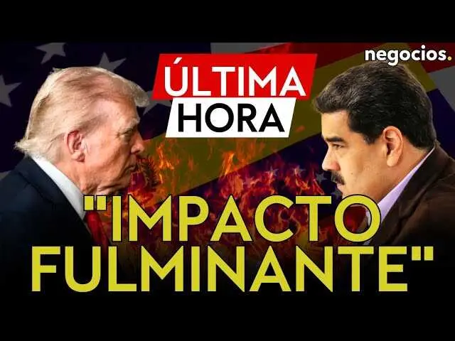 Captura del video promocional de la Armada venezolana donde se exhibe armamento en medio de un mensaje bélico hacia Estados Unidos.<br>                        <br>                        <br>                        <br>                      