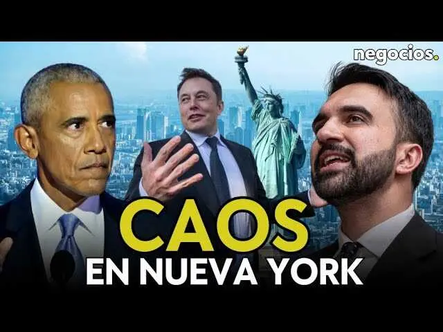 Captura oficial del vídeo sobre la contienda electoral en Nueva York con Elon Musk, Mamdani, Obama y Greg Abbott<br>                        <br>                        <br>                        <br>                      