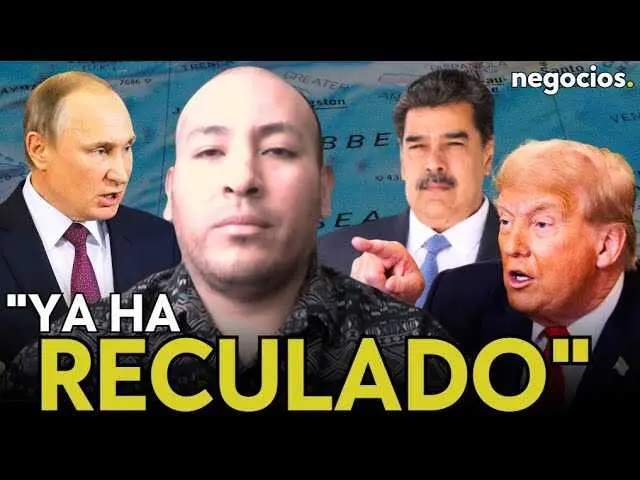 Imagen del vídeo de Negocios TV sobre la crisis geopolítica en Venezuela, que muestra el logo del canal y un mapa de América Latina con énfasis en el Caribe.<br>                        <br>                        <br>                        <br>                      