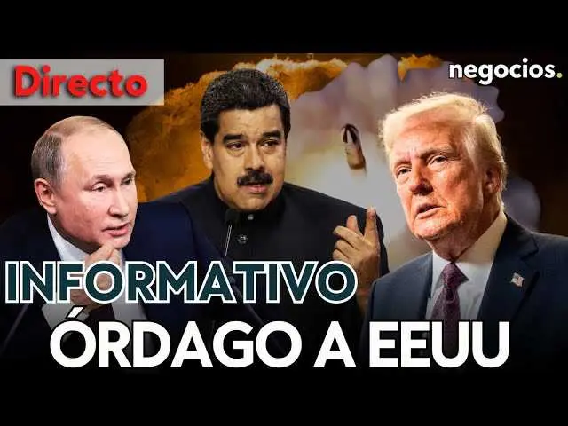 Imagen de transmisión en vivo del canal Negocios TV destacando la noticia sobre Rusia, Trump, Nueva York y China.<br>                        <br>                        <br>                        <br>                      