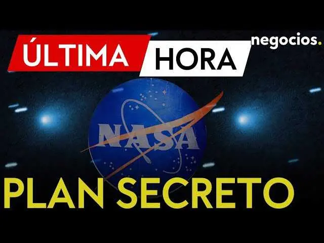 Captura de pantalla del vídeo de Negocios TV que explica el plan secreto de la NASA ante 3I/ATLAS.<br>                        <br>                        <br>                        <br>                      