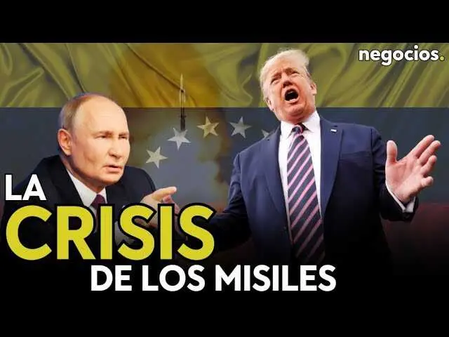 Fotografía que muestra el logo oficial de Rusia y la silueta del territorio venezolano superpuestos sobre un fondo oscuro, evocando el marco de tensión geopolítica entre ambos países.<br>                        <br>                        <br>                        <br>                      