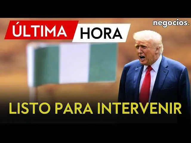 Imagen del video donde se observa la noticia sobre la alerta del expresidente Trump respecto a la situación del cristianismo en Nigeria.<br>                        <br>                        <br>                        <br>                      