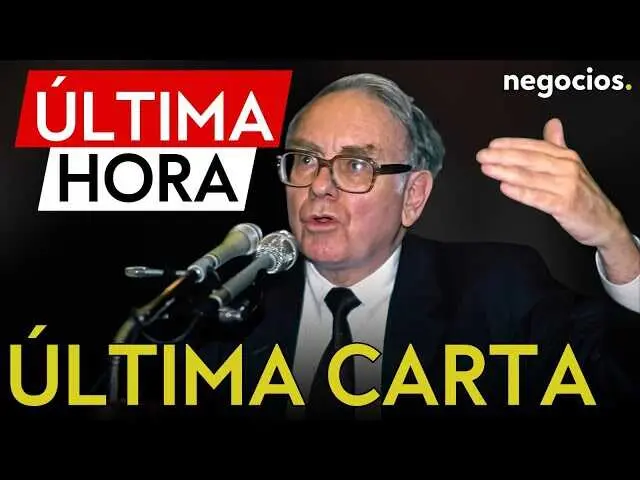 Warren Buffett en una imagen representativa, símbolo del fin de su etapa como CEO de Berkshire Hathaway.<br>                        <br>                        <br>                        <br>                      